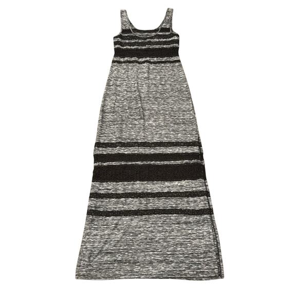 Free People Women's Hazy Days Maxi Dress Gray Black Size S - Picture 3 of 8